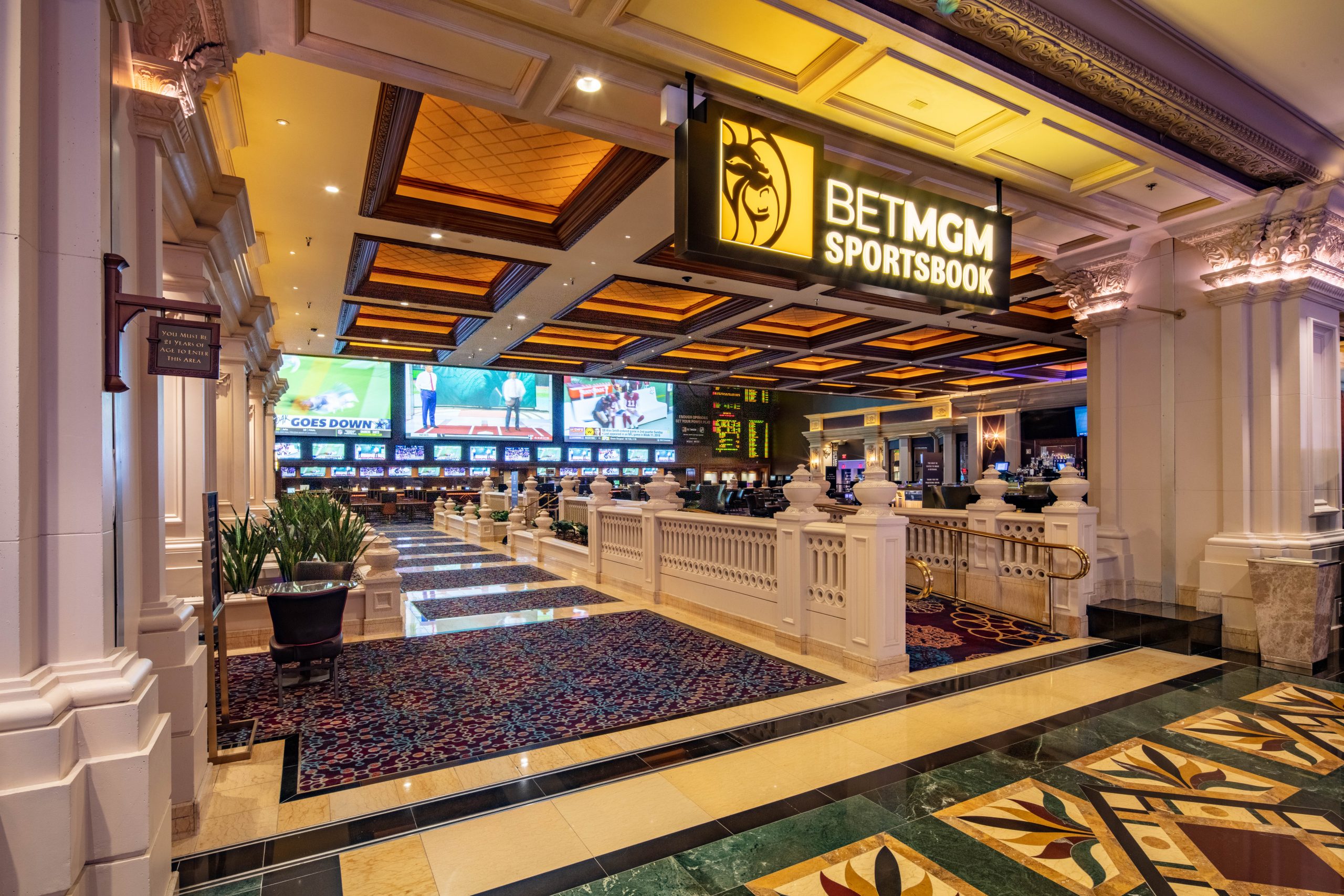 BetMGM Sportsbook at Mandalay Bay